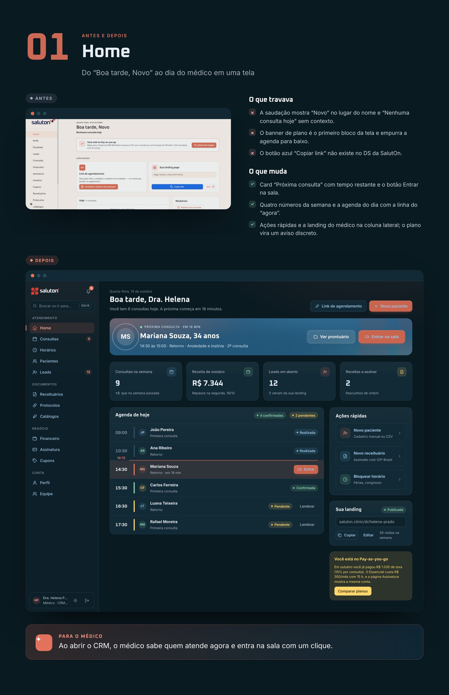 Redesign do CRM Saluton, parte 11 de 26