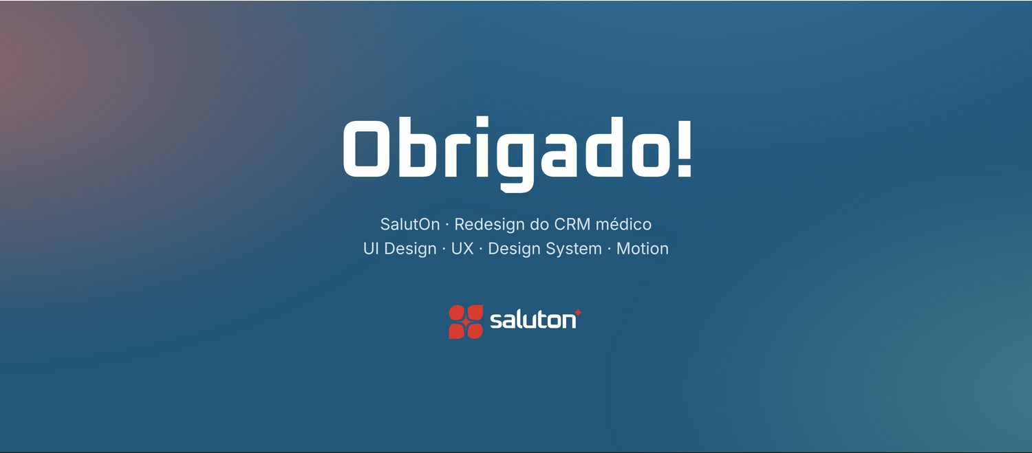Redesign do CRM Saluton, parte 26 de 26
